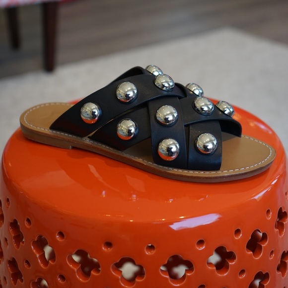 Marc Fisher Shoes - Marc Fisher Black raidan studded flats